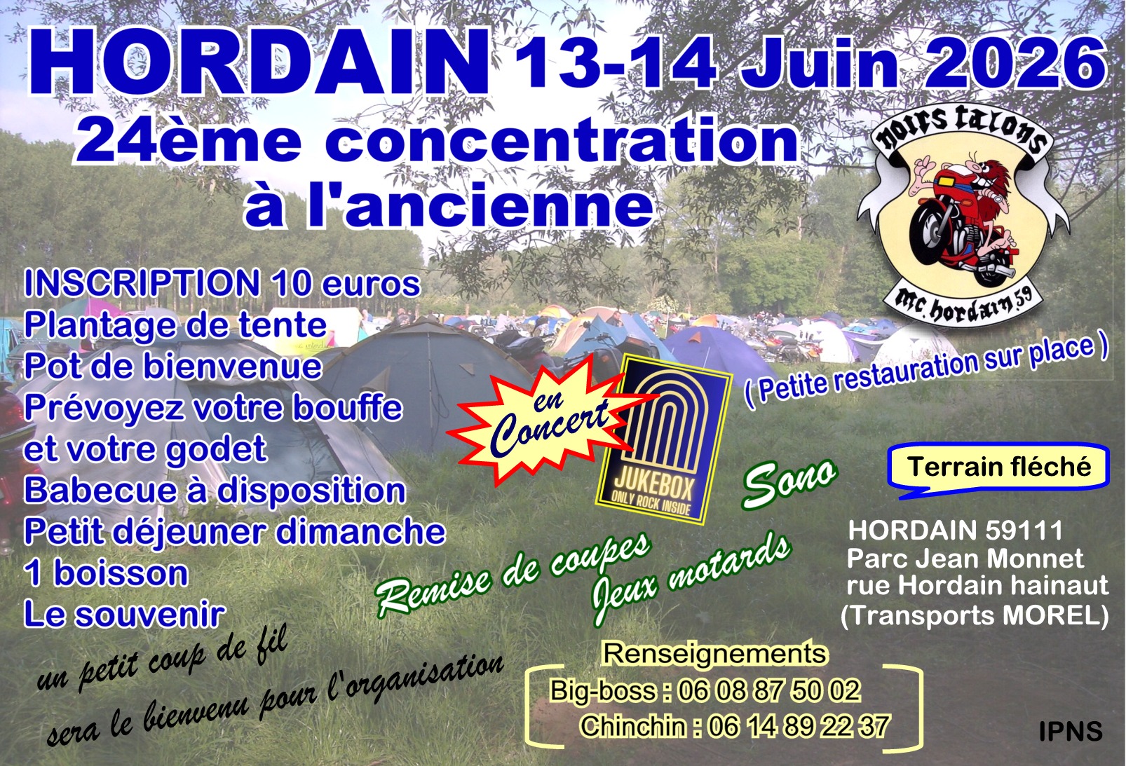 Affiche 24ème CONCENTRATION A L'ANCIENNE