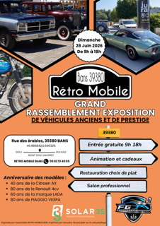 Affiche Retro Mobile Bans